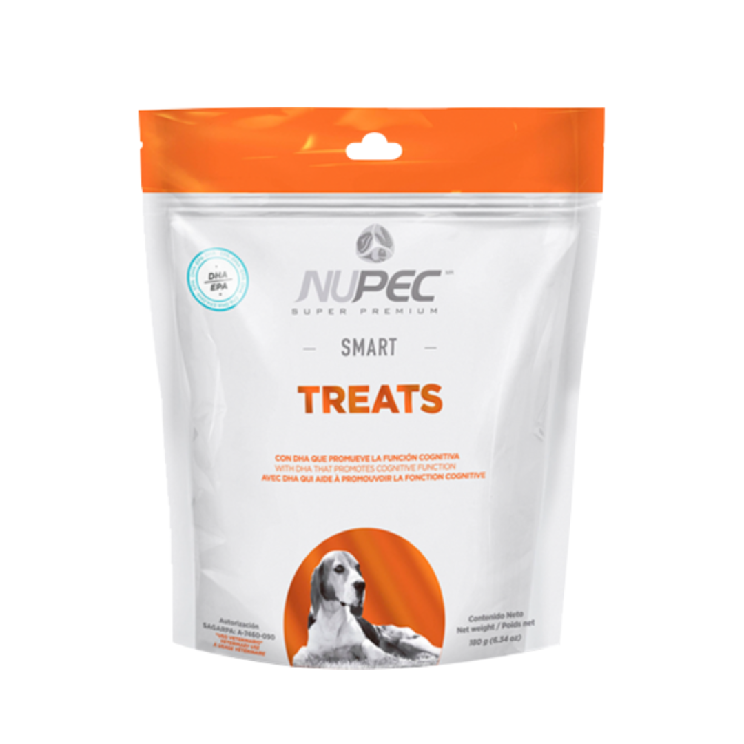 Nupec Smart Treats... Premio con ingredientes funcionales que promueve la función cognitiva