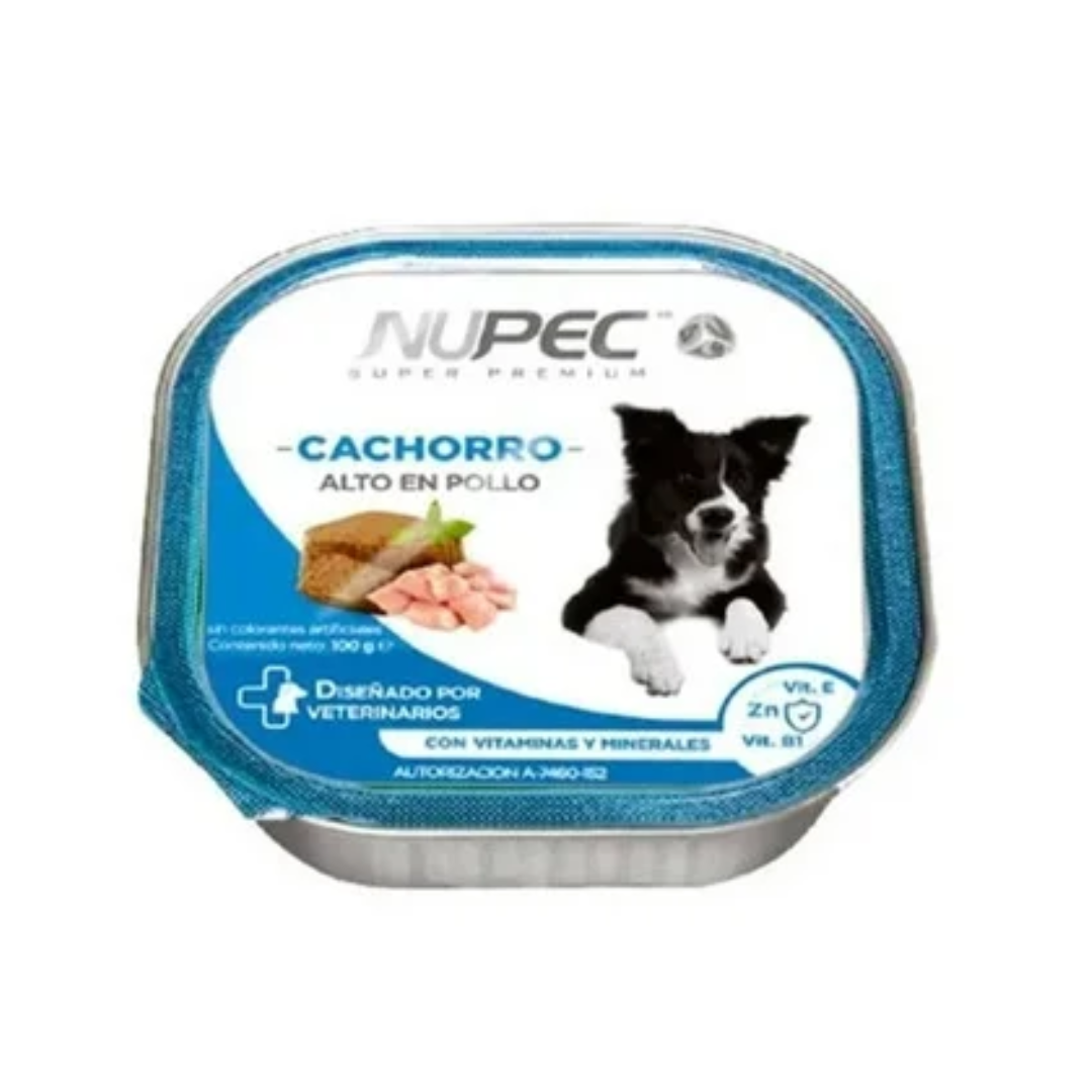 Nupec Cachorro alto en pollo 100 g