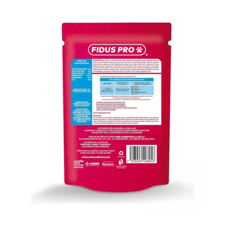 Campi Fidus Pro Adulto Pouch Res 100 g