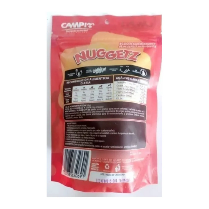 Campi Nuggetz de Pollo 7 Pz