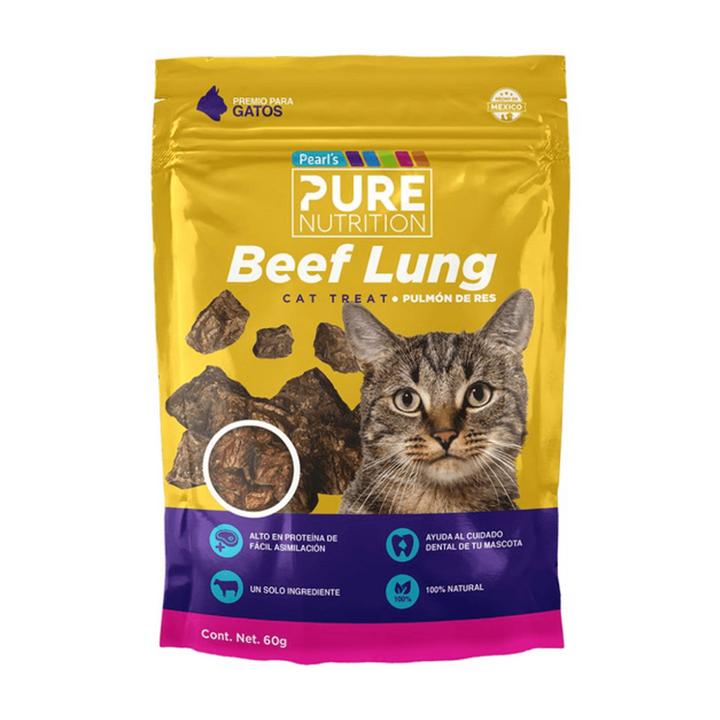 Campi Pearl's Pure Nutrition Beef Lung For Cat 60 g
