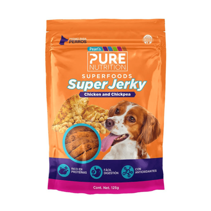 Campi Pearl's Pure Nutrition Super Jerky Chicken y Chickpea 125g
