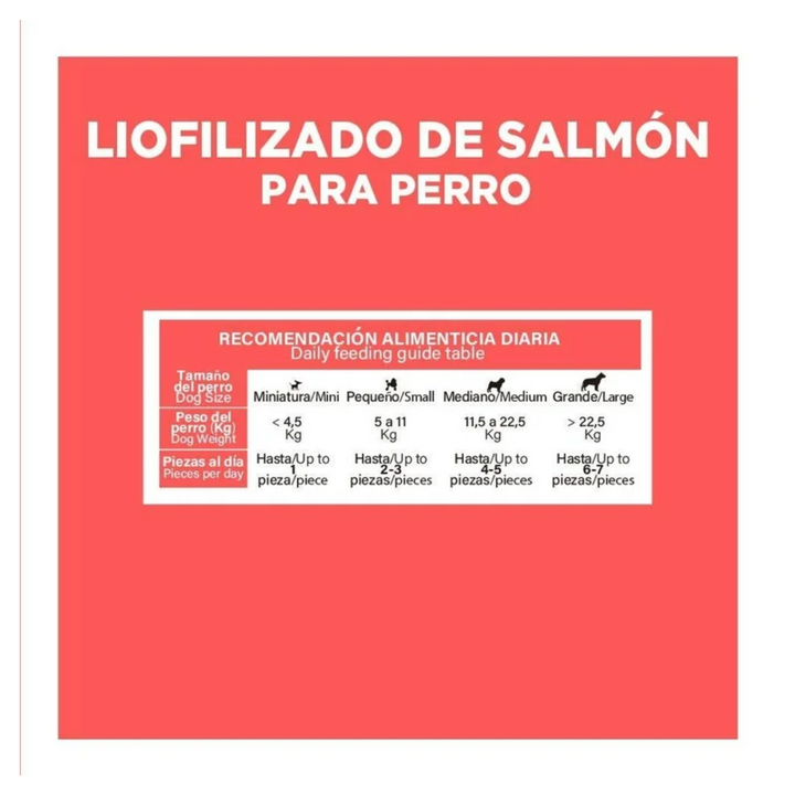 Campi Pearl's Pure Nutrition Liofilizado de Salmon Para Perro 80 g