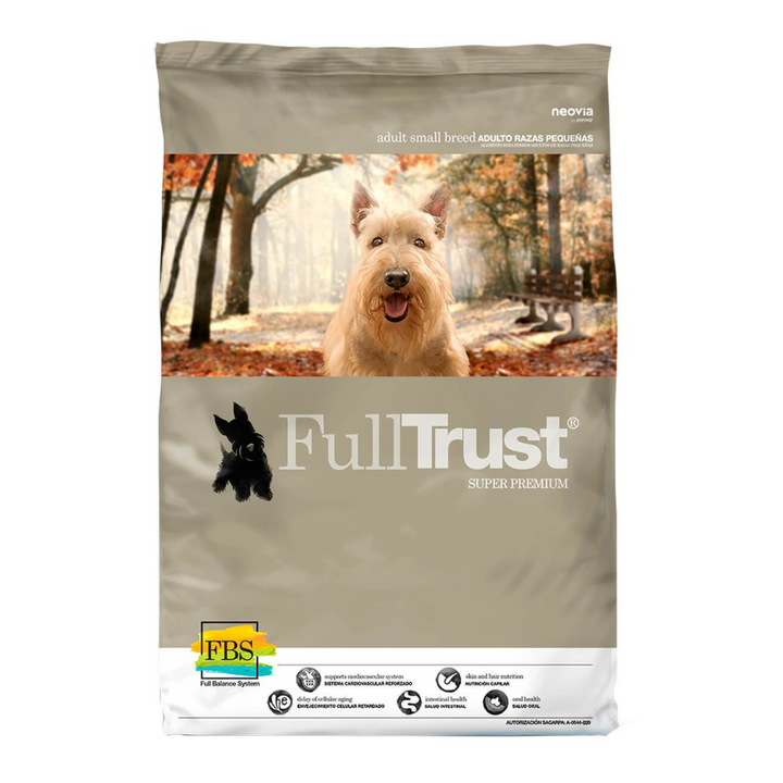 FullTrust Alimento Perro Adulto Raza Pequeña Receta Pollo y Res