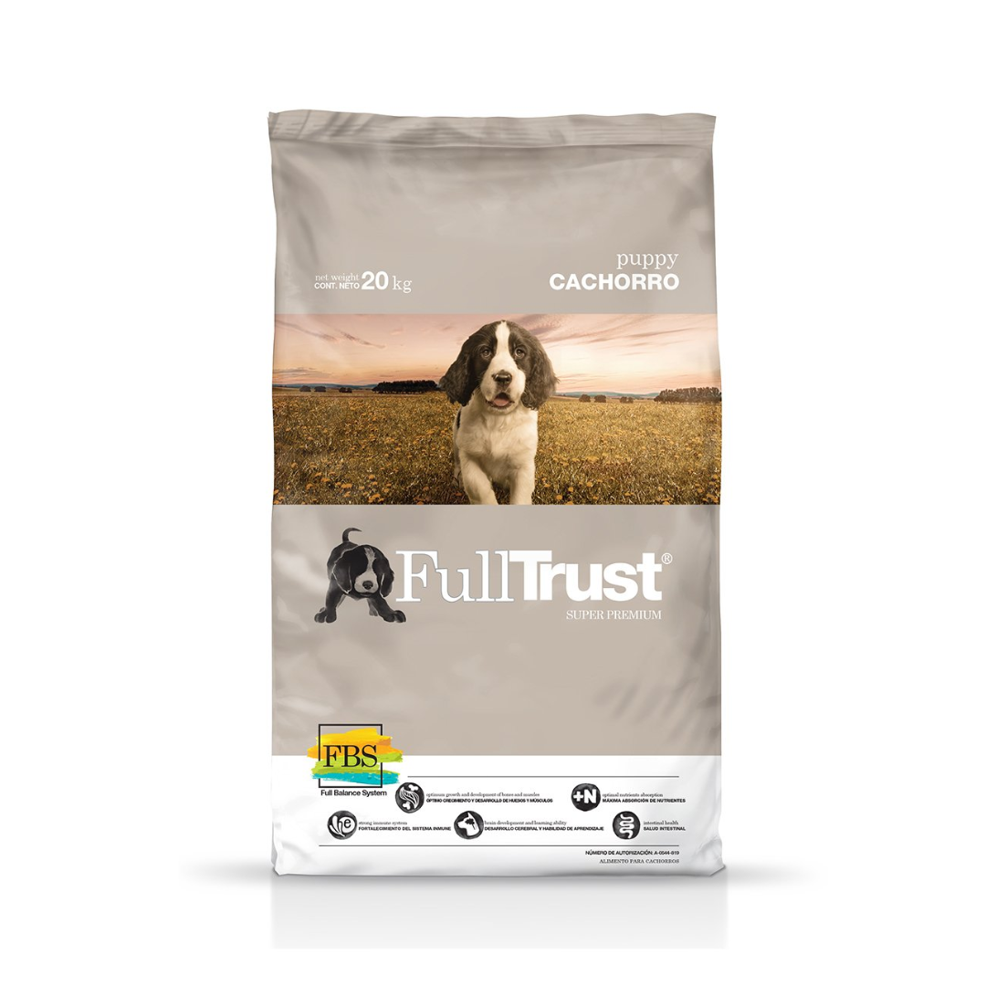 FullTrust Alimento para Perro Cachorro Raza Mediana/Grande Receta Pollo y Res