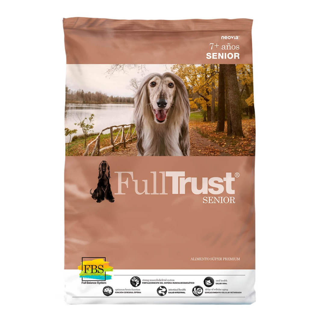 FullTrust Alimento para Perro Senior Todas las Razas Receta Pollo y Res