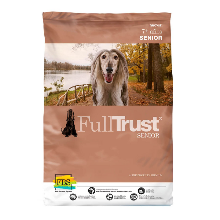 FullTrust Alimento para Perro Senior Todas las Razas Receta Pollo y Res