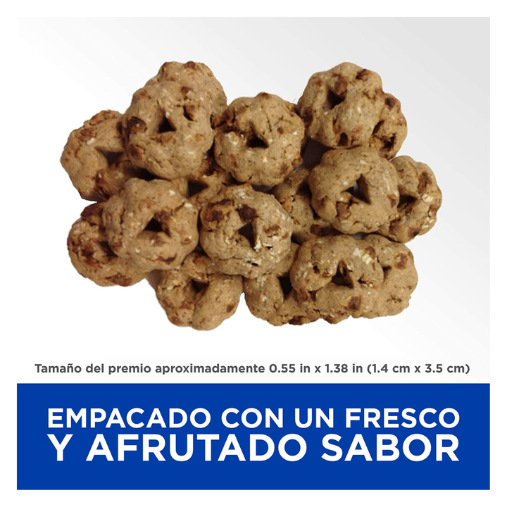 Hill's Natural Fruity Snacks Premios Crujientes para Perro Receta Arándano y Avena, 230 g
