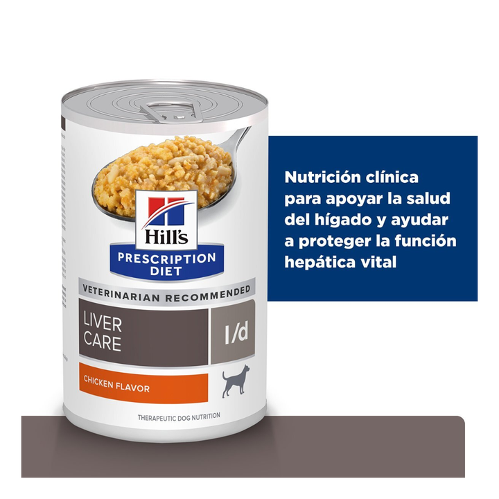 Hill's Prescription Diet l/d Alimento Húmedo Hepático Perro Adulto 370g
