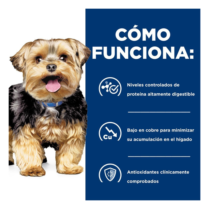 Hill's Prescription Diet l/d Cuidado Hepático para Perro