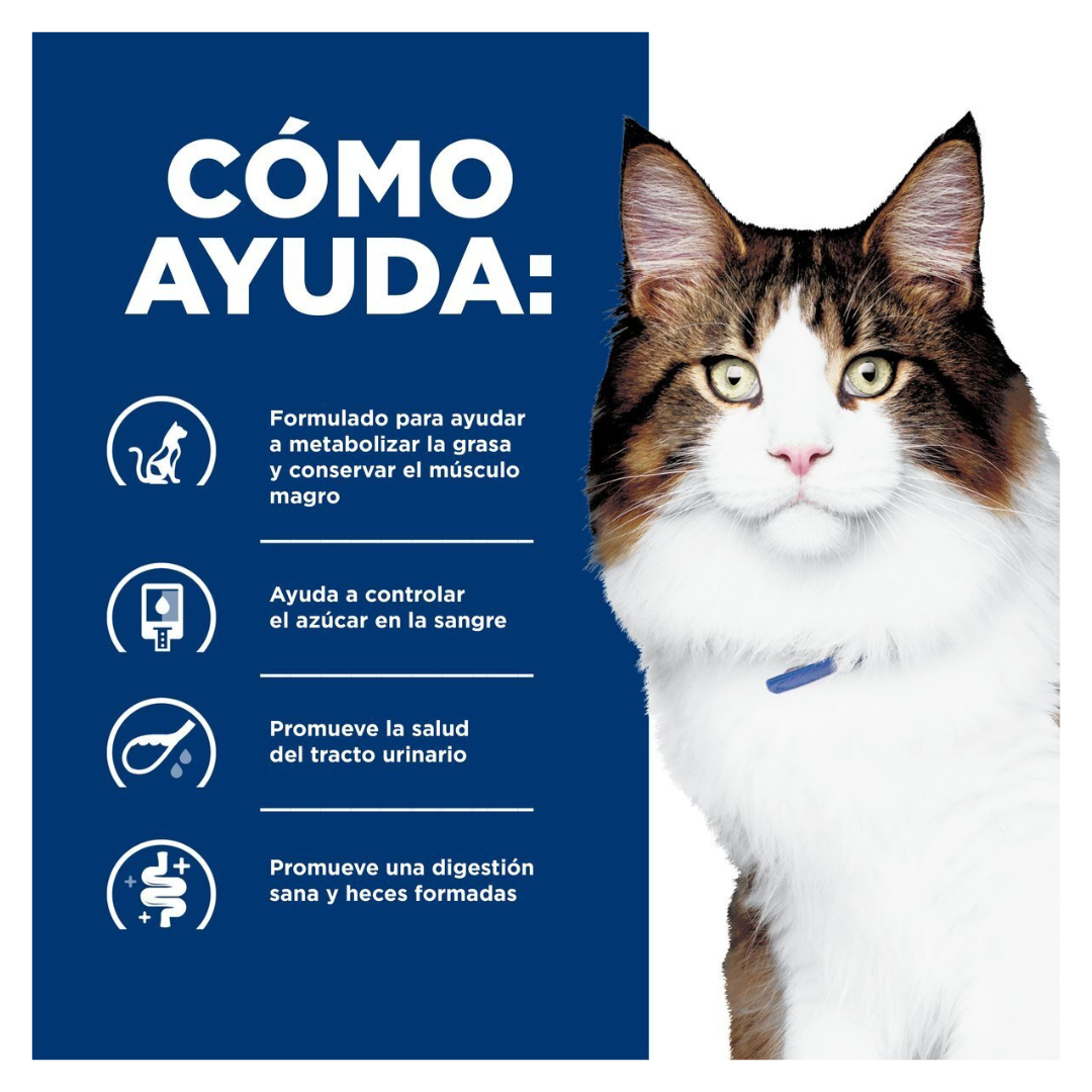 Hill's Prescription Diet w/d Control de Peso/Diabetes para Gato Adulto