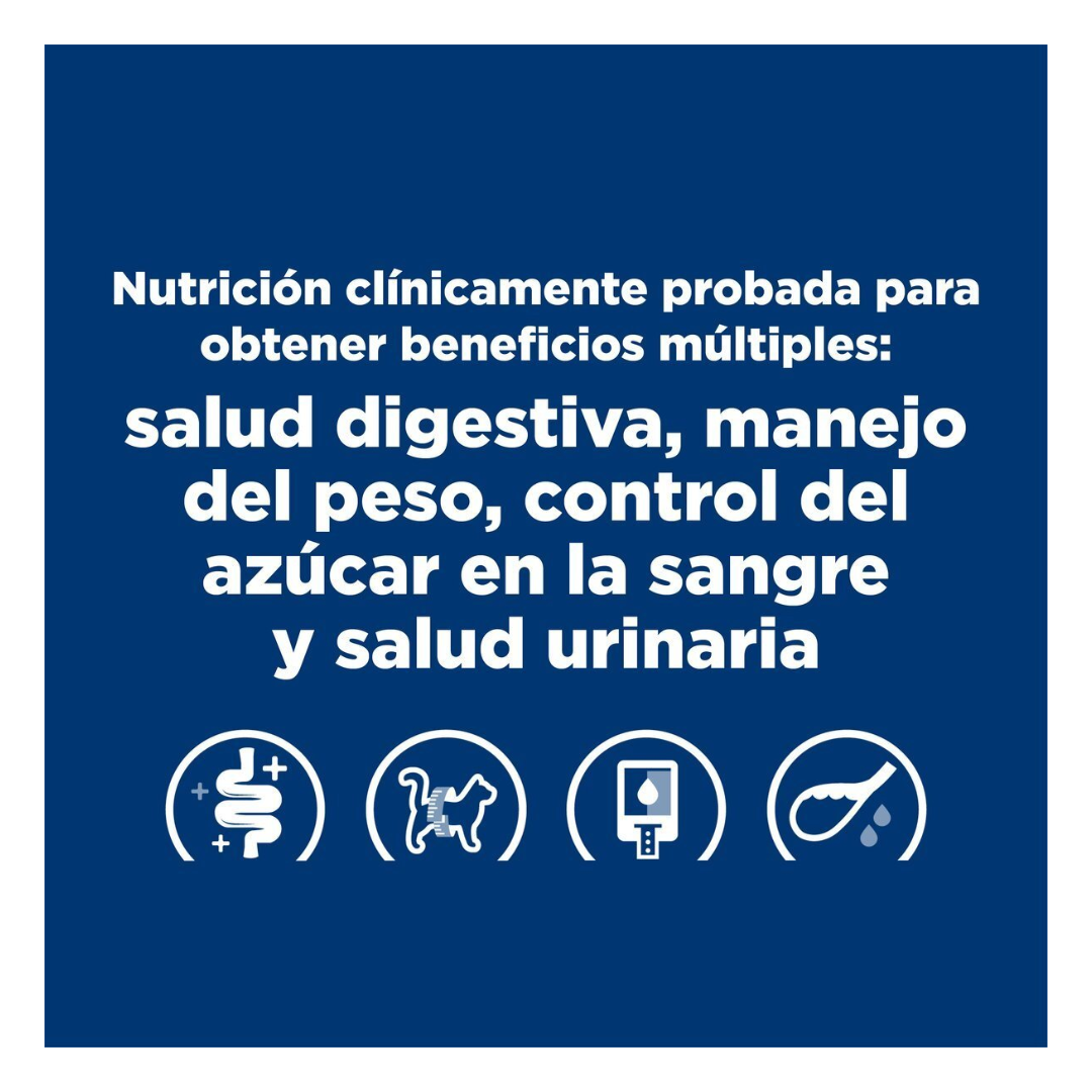 Hill's Prescription Diet w/d Control de Peso/Diabetes para Gato Adulto