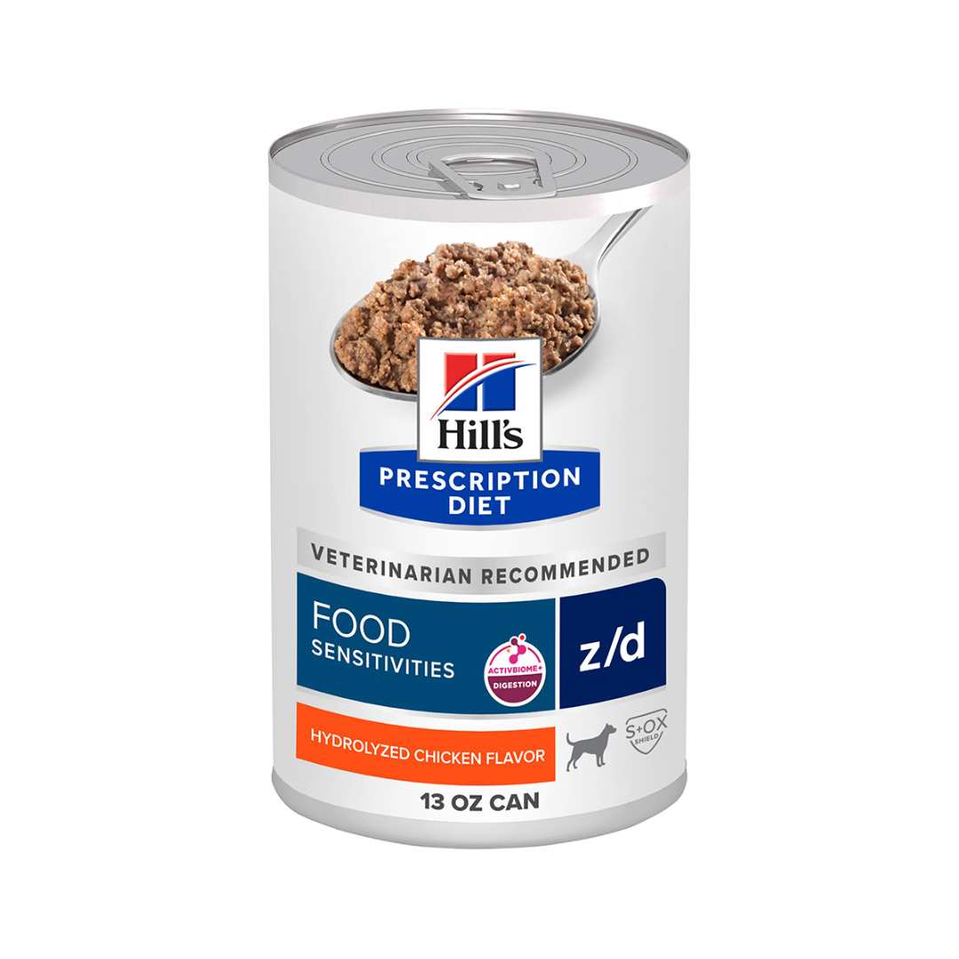 Hill's Prescription Diet z/d Alimento Húmedo Alergias Alimentarias para Perro Adulto, 370 g