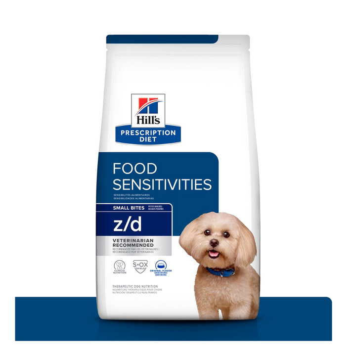 Hill's Prescription Diet z/d Food Sentivities Alergias Alimentarias para Perro Adulto Raza Pequeña