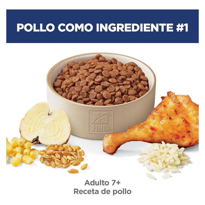 Hill's Science Diet 7+ para Gato Senior Receta Pollo