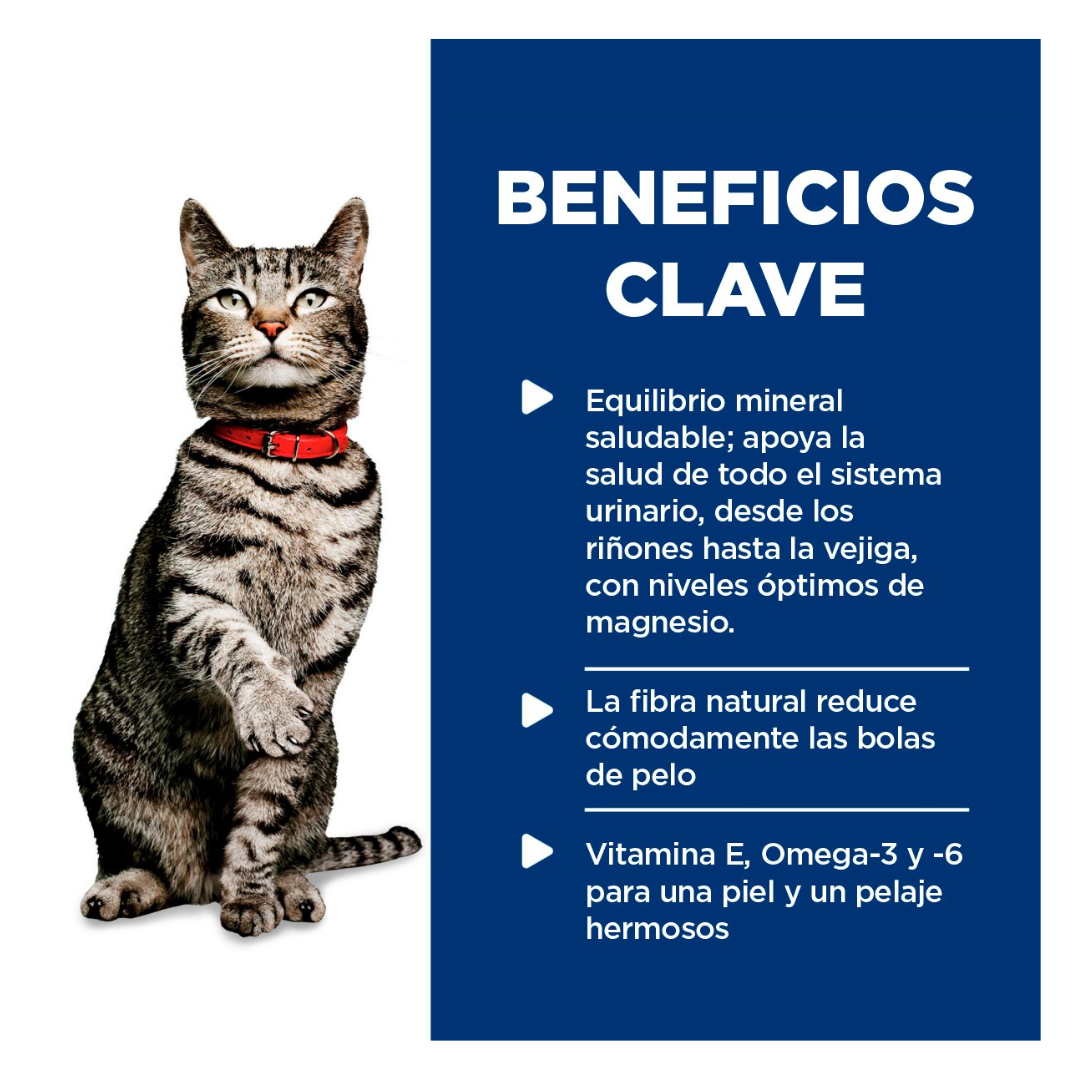 Hill's Science Diet Alimento Húmedo Cuidado Urinario y Control de Bolas de Pelo para Gato, 82 g