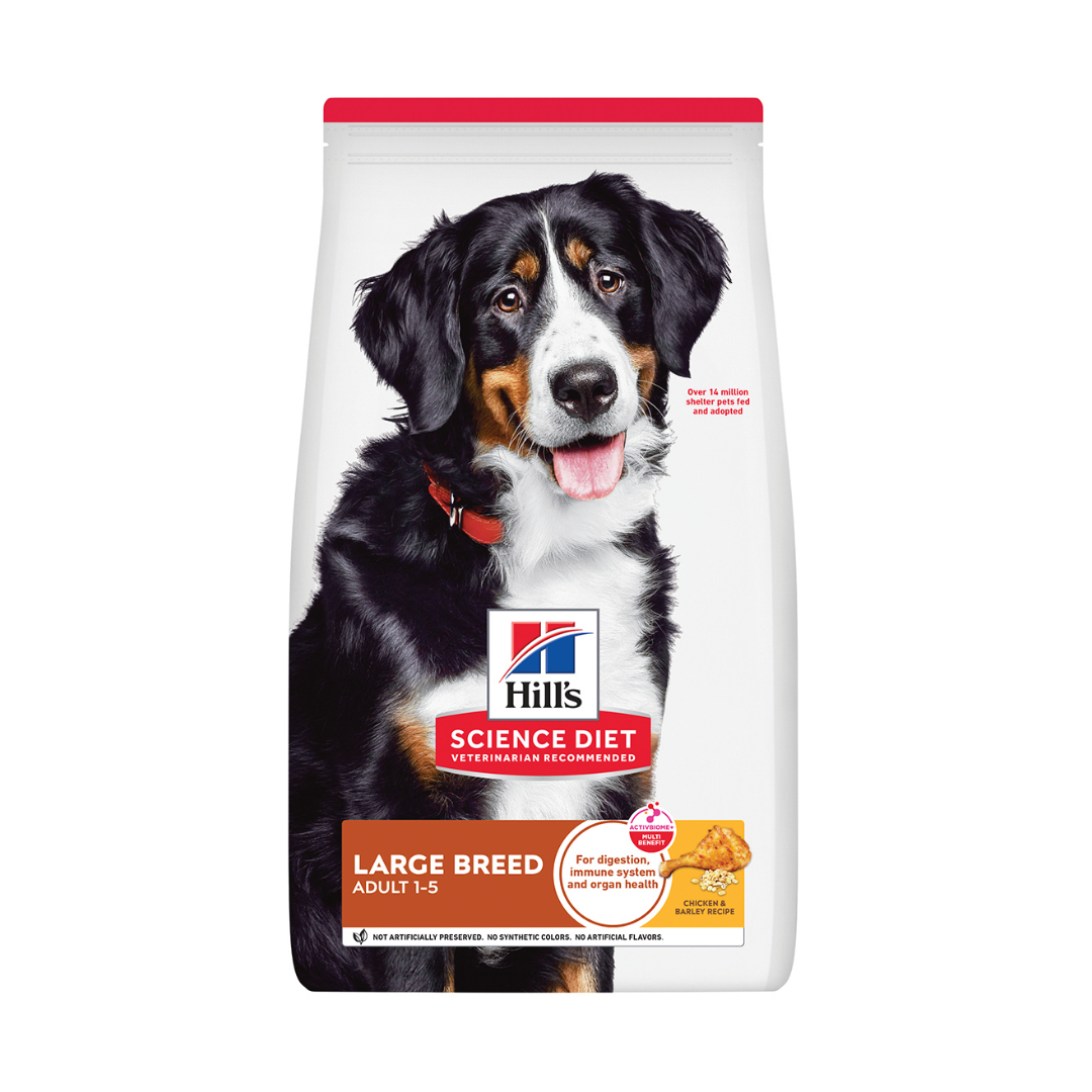 Hill's Science Diet Large Breed Alimento Seco para Perro Adulto Raza Grande Receta Pollo