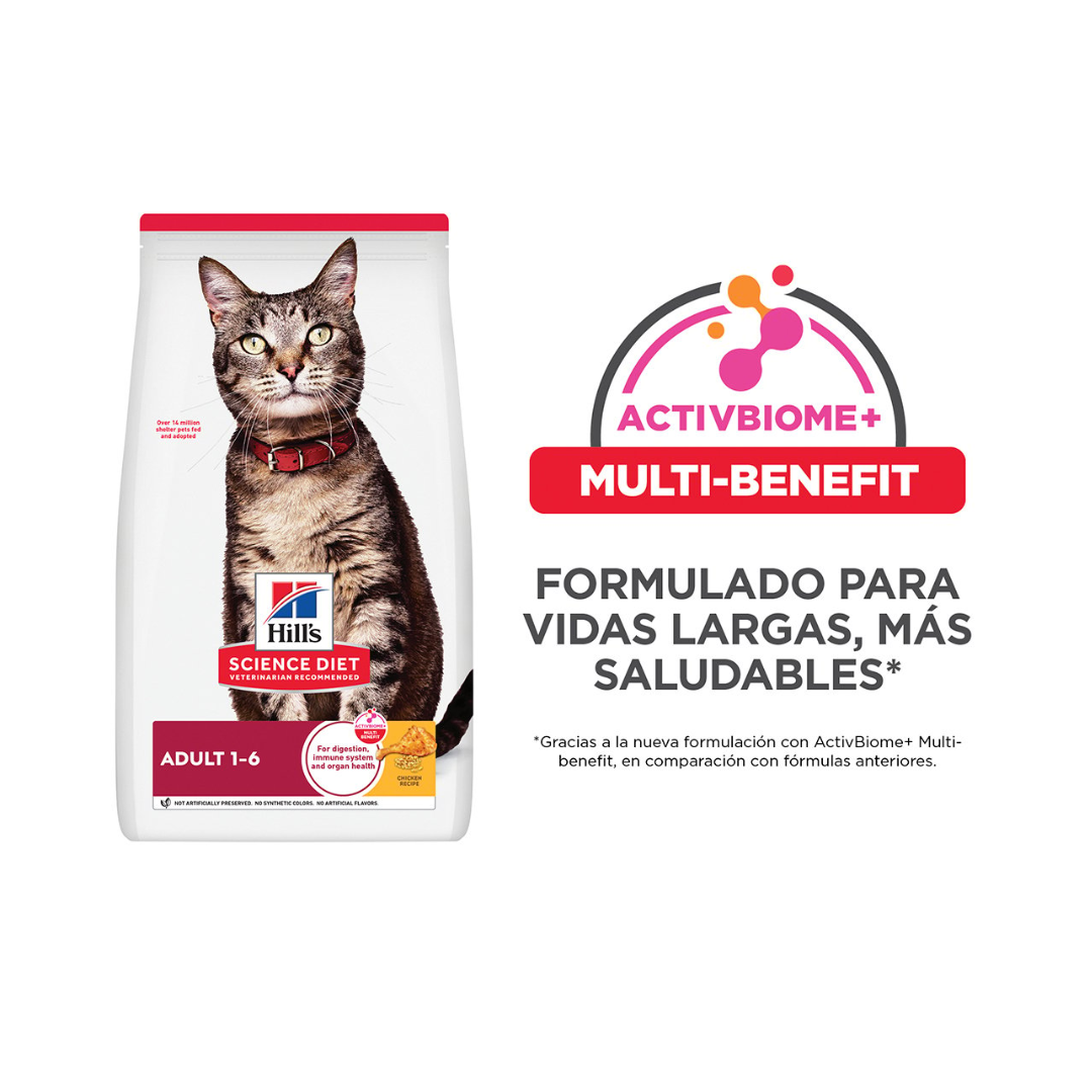Hill's Science Diet para Gato Adulto Original Receta Pollo
