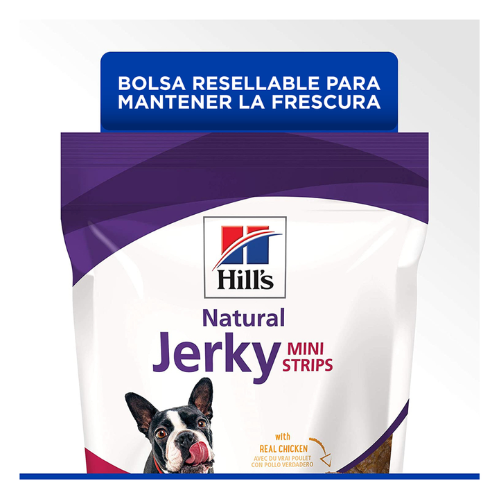 Hill's Natural Jerky Mini- Strips Premio Suave en Tiras para Perro Receta Pollo, 200 g