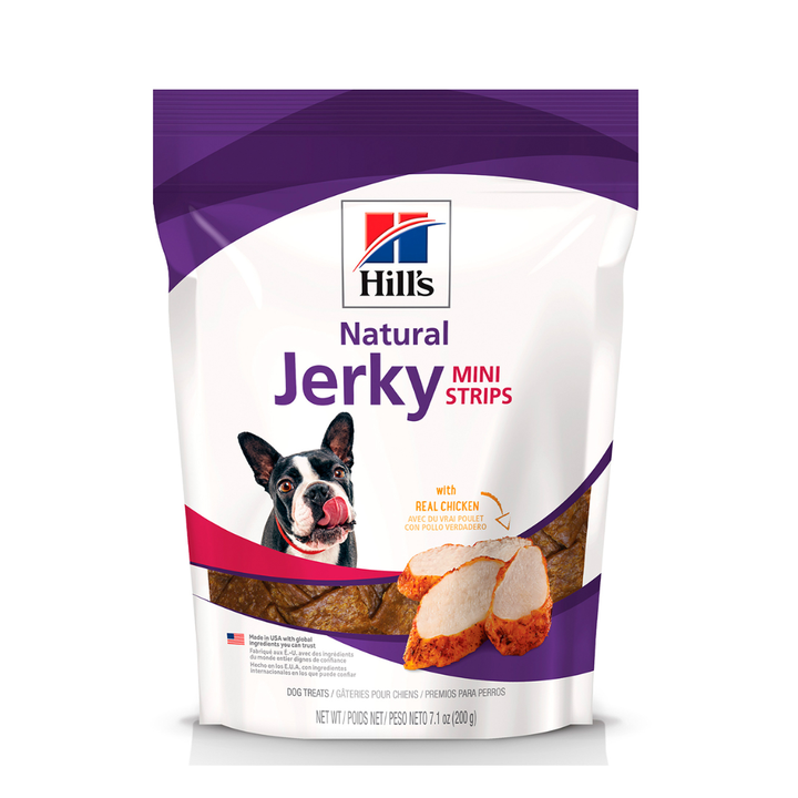 Hill's Natural Jerky Mini- Strips Premio Suave en Tiras para Perro Receta Pollo, 200 g