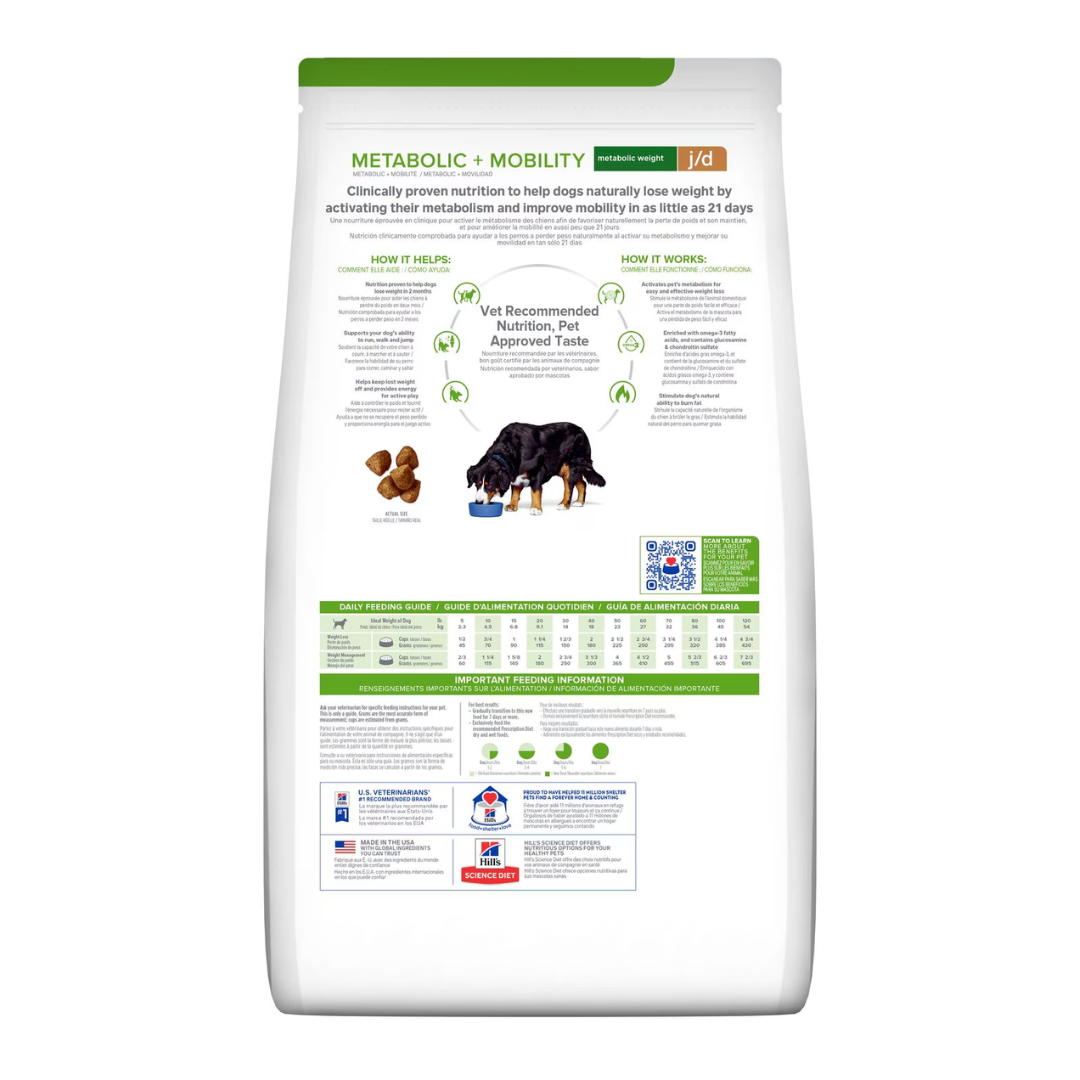 Hill's Prescription Diet Metabolic + Mobility Dog