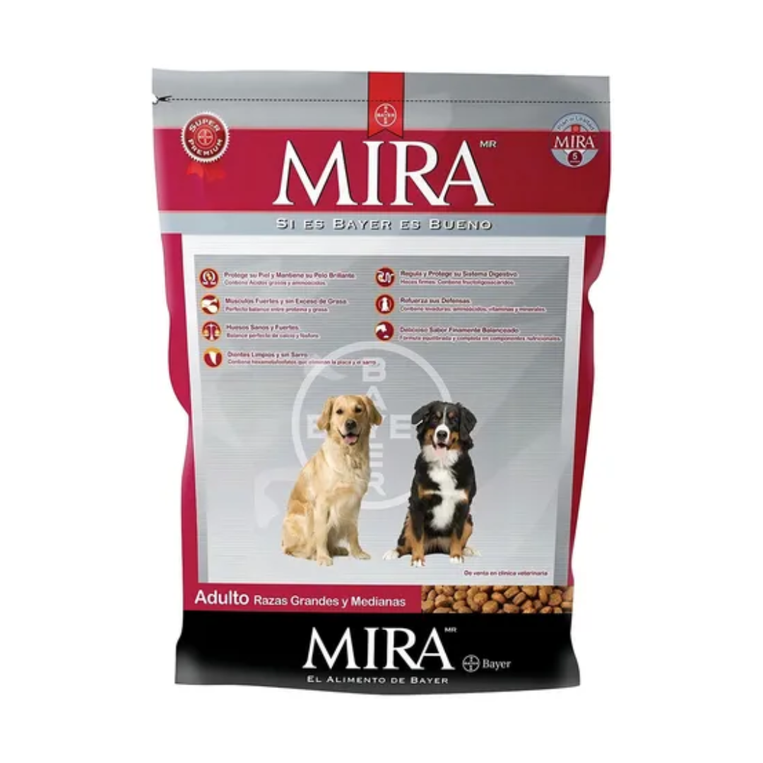 Mira Adultos Raza Mediana y Grande Alimento Super Premium