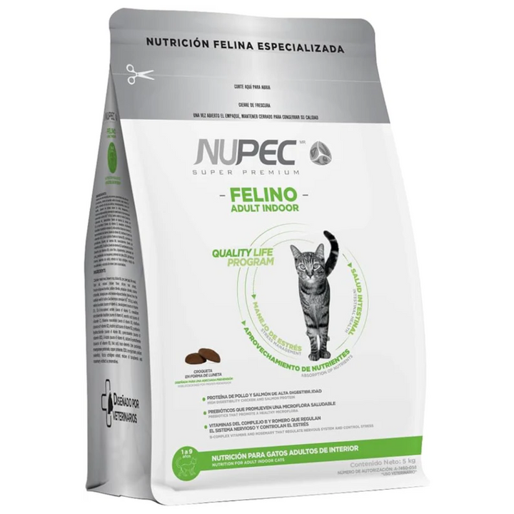 Nupec Super Premium Felino Adult Indoor