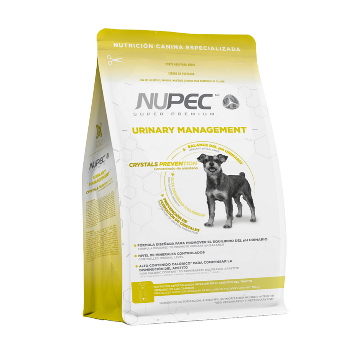 Nupec Super Premium Urinary Management Perro