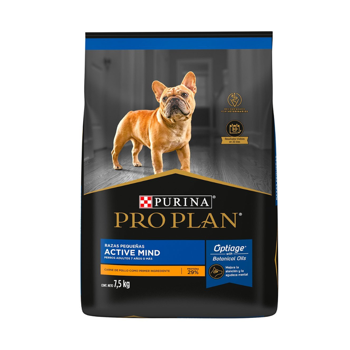 Pro Plan Active Mind Optiage Alimento para Perro Senior Raza Pequeña Receta Pollo