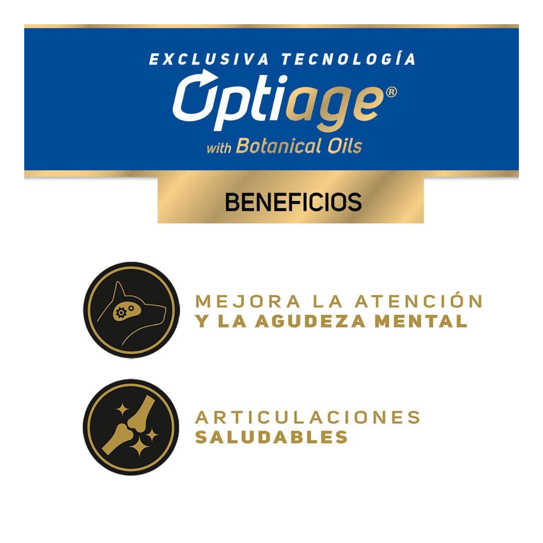 Pro Plan Adult 7+ Optiage Alimento Húmedo Perro Senior Receta Pollo en Salsa, 85 g