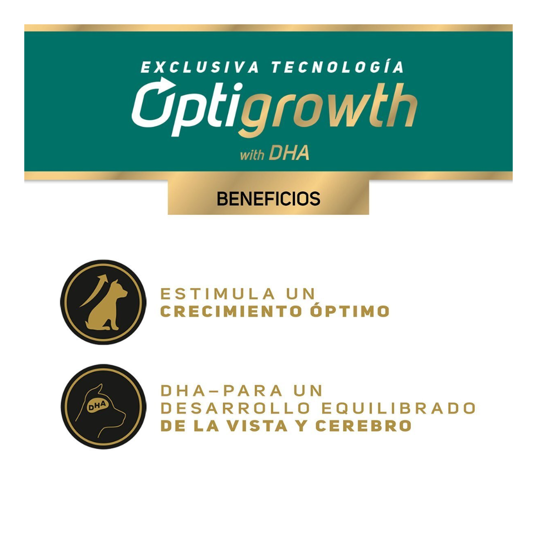 Pro Plan Puppy Optigrowth Alimento Húmedo para Cachorro Receta Pollo en Salsa, 85 g