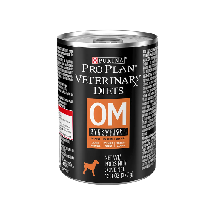 Pro Plan Veterinary Diets OM manejo del sobrepeso humedo en lata 377 gr