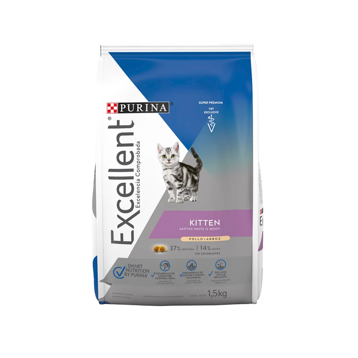 Purina Excellent Kitten Pollo y Arroz