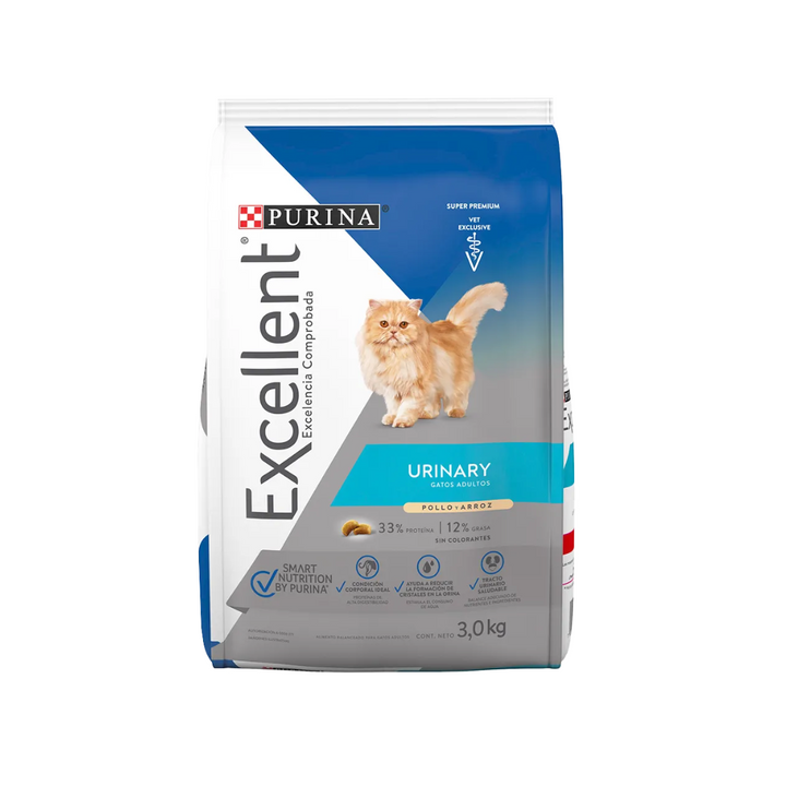Purina Excellent Urinary  Cat Adulto Pollo y Arroz