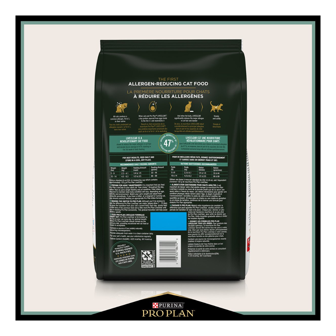 Purina Pro Plan Live Clear Gato Adulto Salmon y Arroz