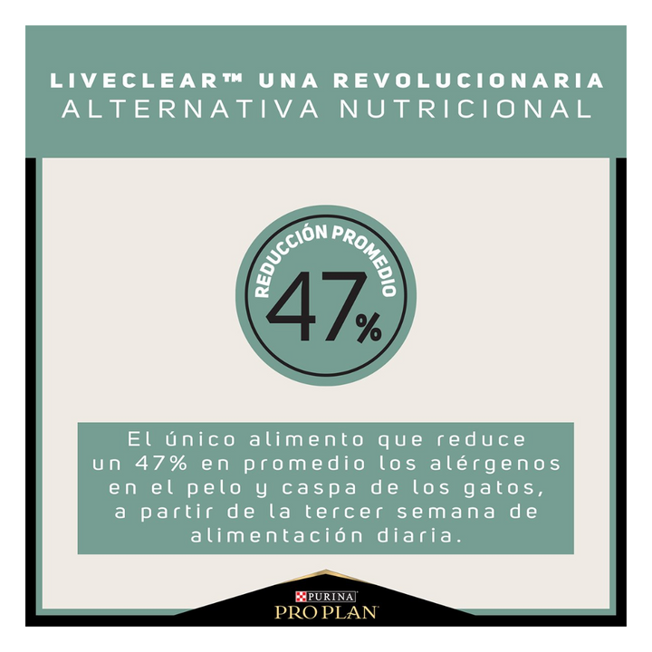 Purina Pro Plan Live Clear Gato Adulto Salmon y Arroz