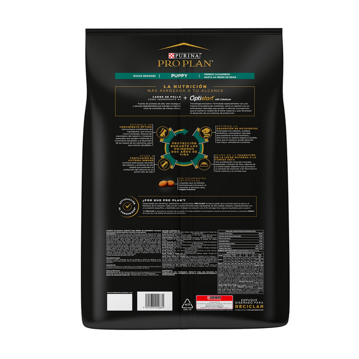 Purina Pro Plan Optistar Dog Puppy Razas Grandes