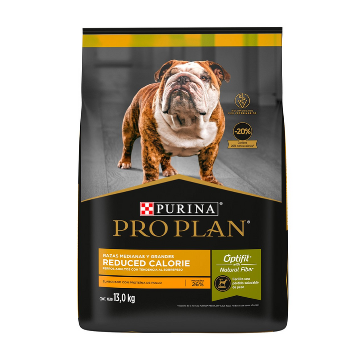 Purina Pro Plan Reduced Caloria Optifit Dog Adulto Razas Medianas y Grandes
