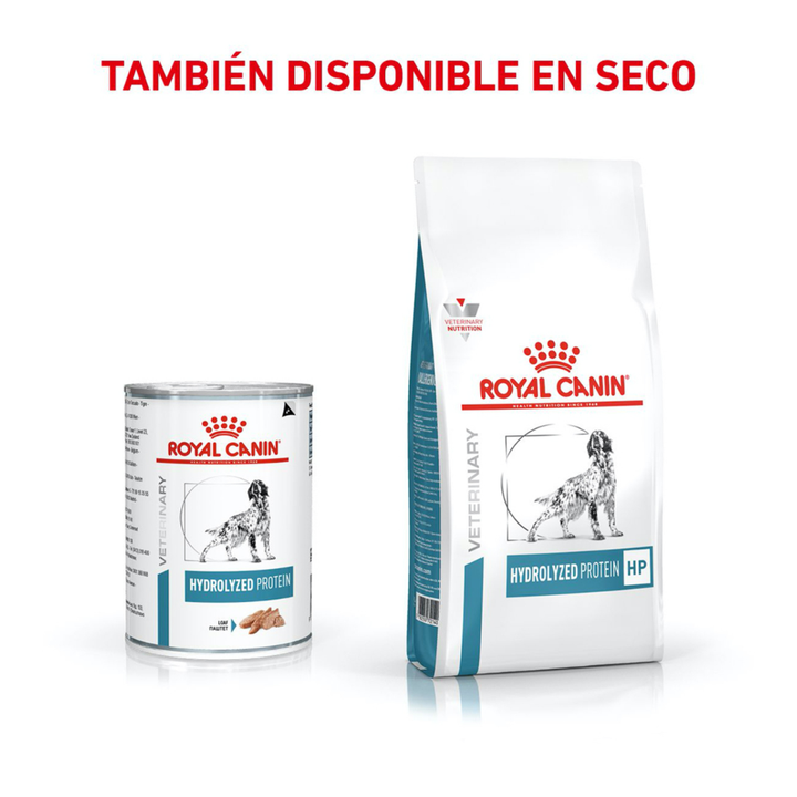 Royal Canin Veterinary Diet Alimento Húmedo Proteína Hidrolizada para Perro Adulto, 390 gr