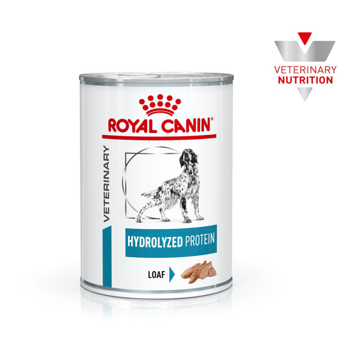 Royal Canin Veterinary Diet Alimento Húmedo Proteína Hidrolizada para Perro Adulto, 390 gr