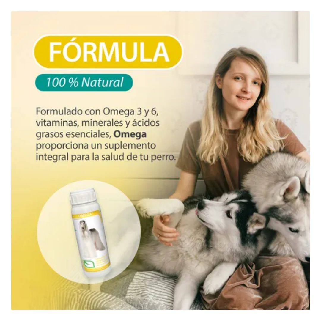 Ruiland Omega Piel y Pelo Perro