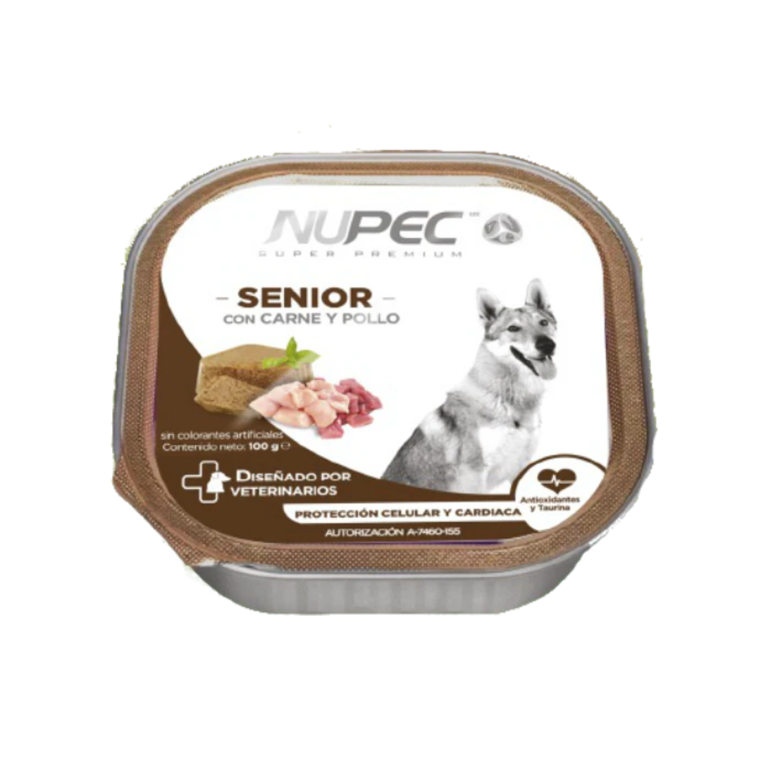 Nupec Senior con Carne y Pollo 100 g